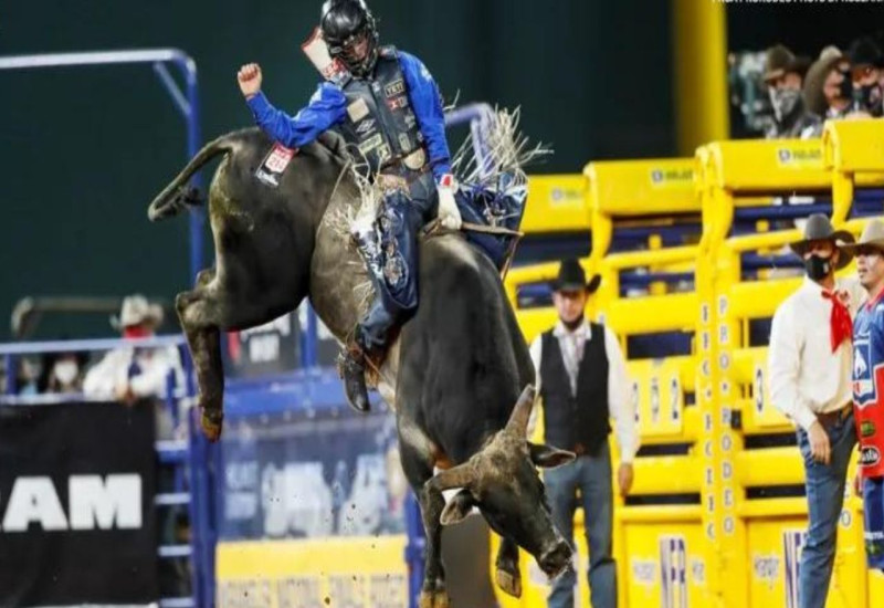 Stetson Wright Caps Epic Season with All-Around Bull Riding Titles at Wrangler NFR
