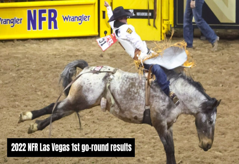 2022 NFR Las Vegas 1st go-round results